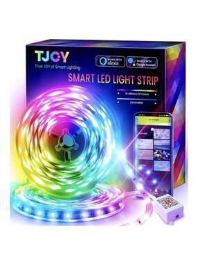 TJOY Smart LED Light Strip with Alexa and Google Assistant Compatibility